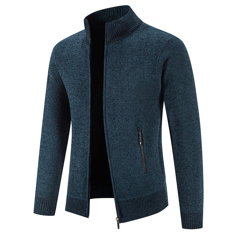 Gefütterte Herren Strickjacke