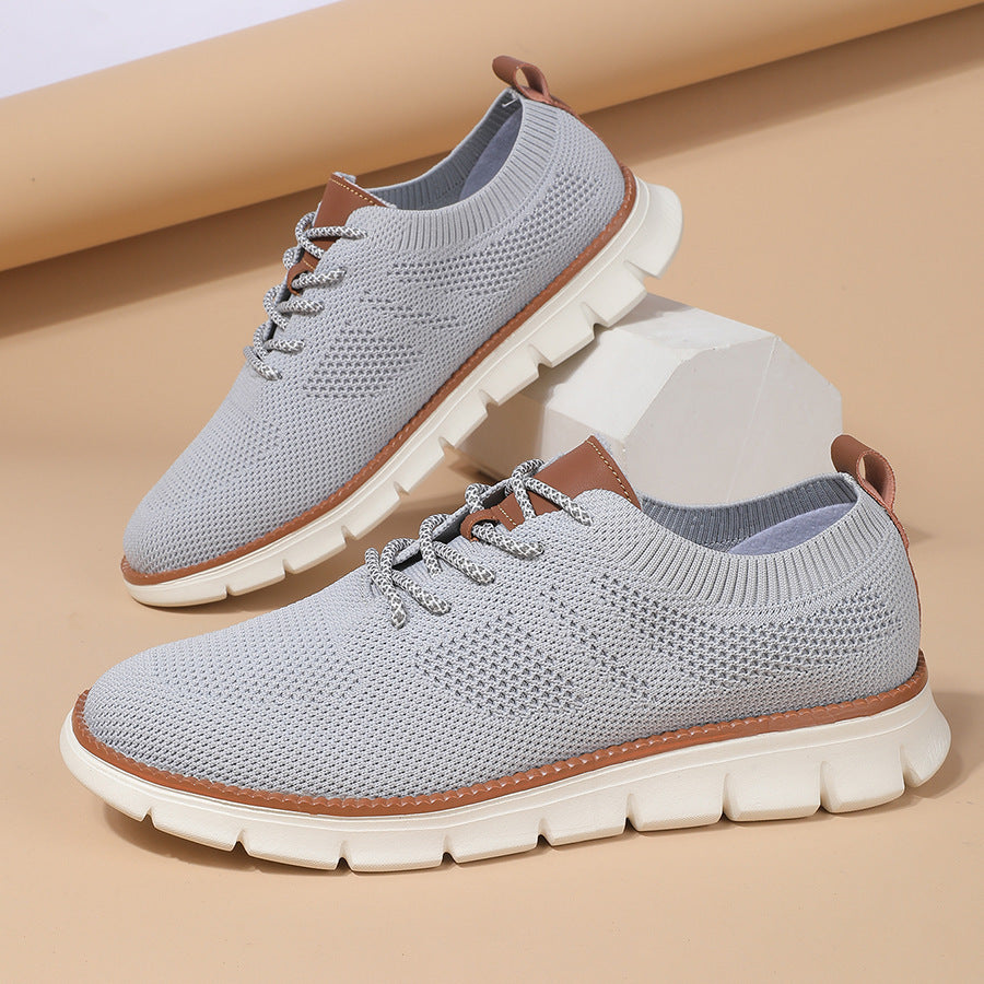 Moderne Herren Flywoven-Sneaker – Atmungsaktiv & Leicht