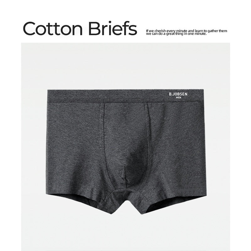 7A Antibakterieller Schritt, atmungsaktive Sommerunterwäsche aus reiner Baumwolle in Übergröße für Herren, Sommergröße