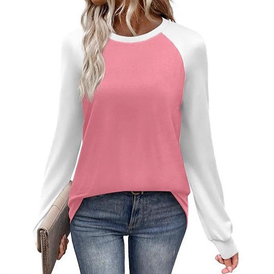 Modernes Colorblock-Langarmshirt – Perfekt für jeden Look