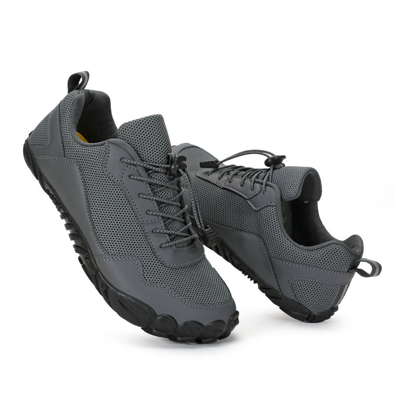 Herren-Lederschuhe aus Echtleder in Armygrün, Hellgrün, Schwarz & Grau