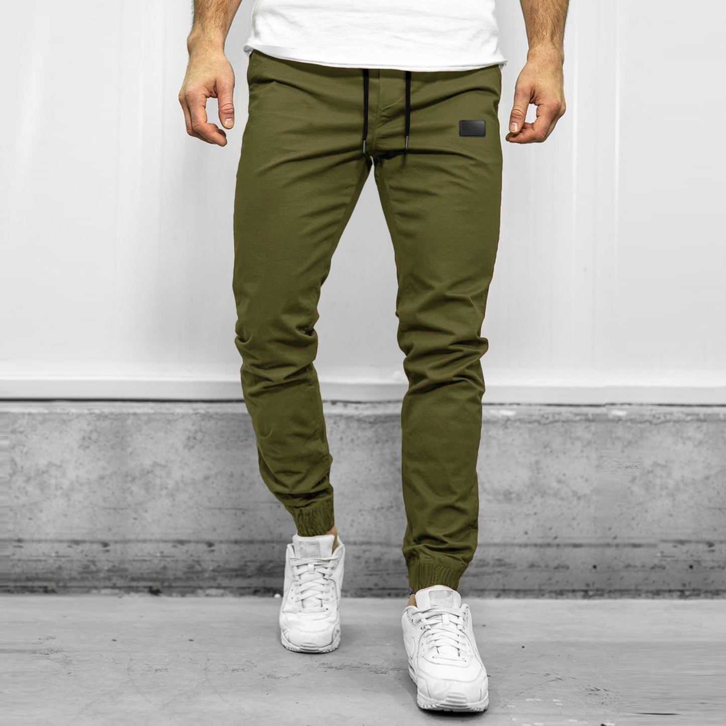 Herren Laufhose – Schnell trocknende Sporthose aus Nylon/Polyester, Größen M–3XL