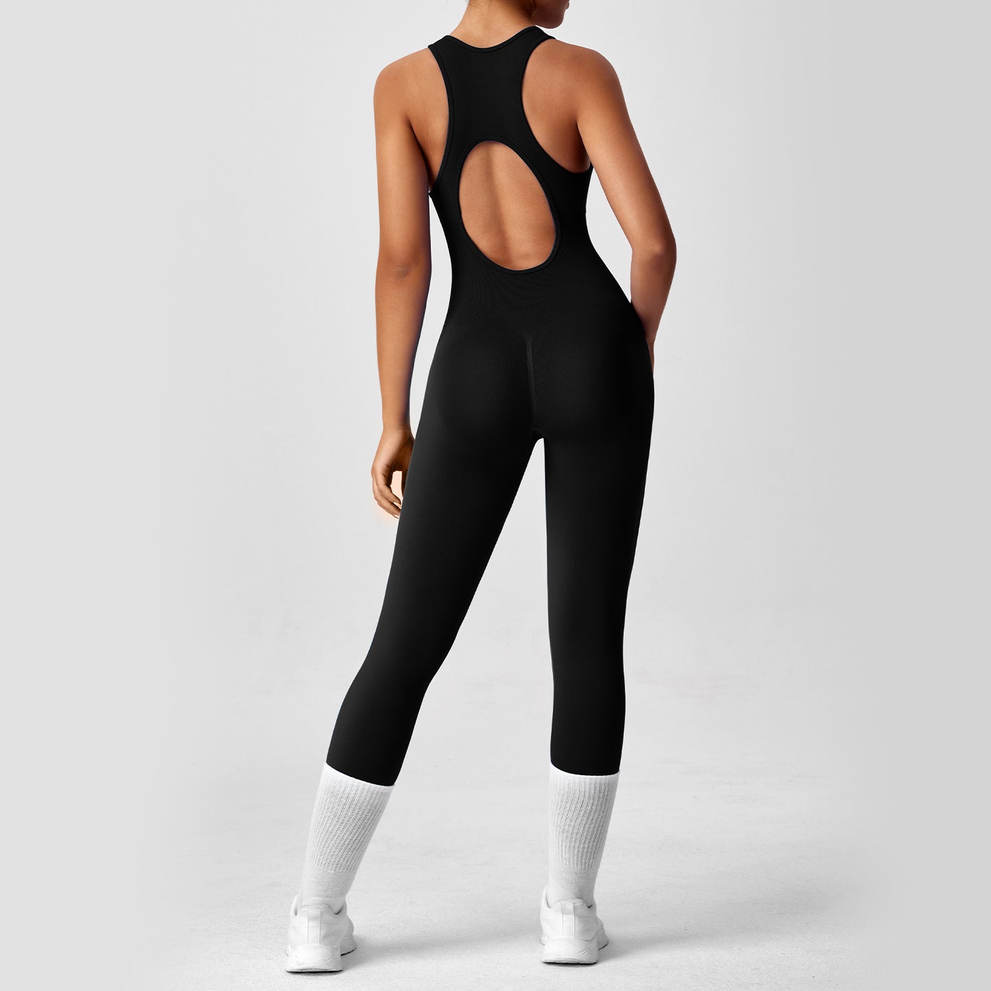 Damen Sport-Jumpsuit aus Nylon mit Super-Stretch (S–L)