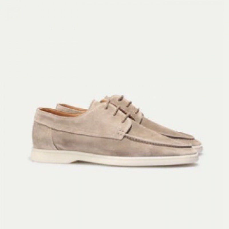 Sommerliche Herren-Schnürschuhe im europäischen und britischen Stil, Übergrößen, Freizeitschuhe für den internationalen Markt