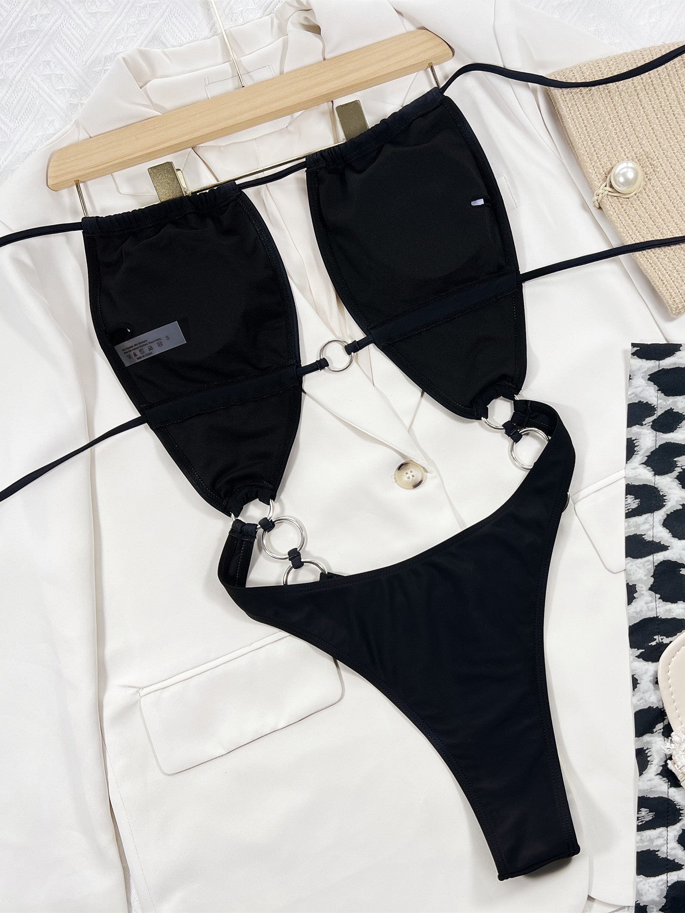 Steel Ring Damen-Einteiler-Badeanzug