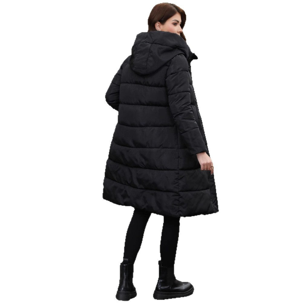 Damen Slim Fit Langarm-Jacke in Schwarz – Polyester & Spandex