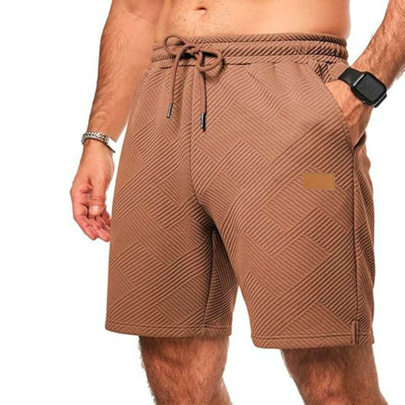 Schlichte Sommer-Shorts in Leinenoptik für Herren