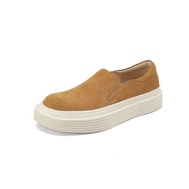 Damen Plateau-Pumps – Tief geschnitten