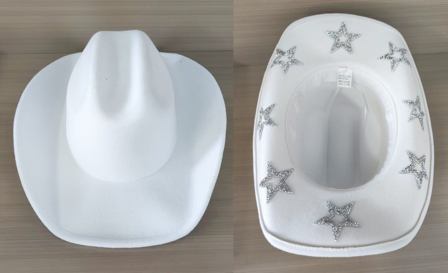 Geschwungener Cowboyhut im Western-Style – Für Männer und Frauen