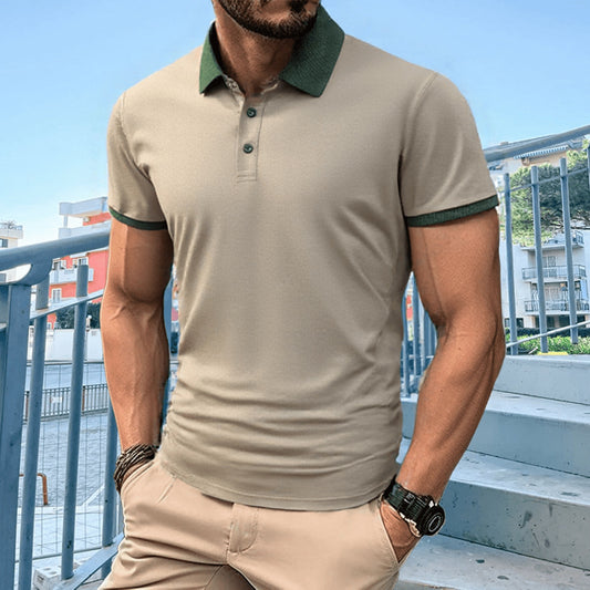 Herren Ice-Silk Sport T-Shirt – Atmungsaktives Kurzarmshirt für Sommer und Training
