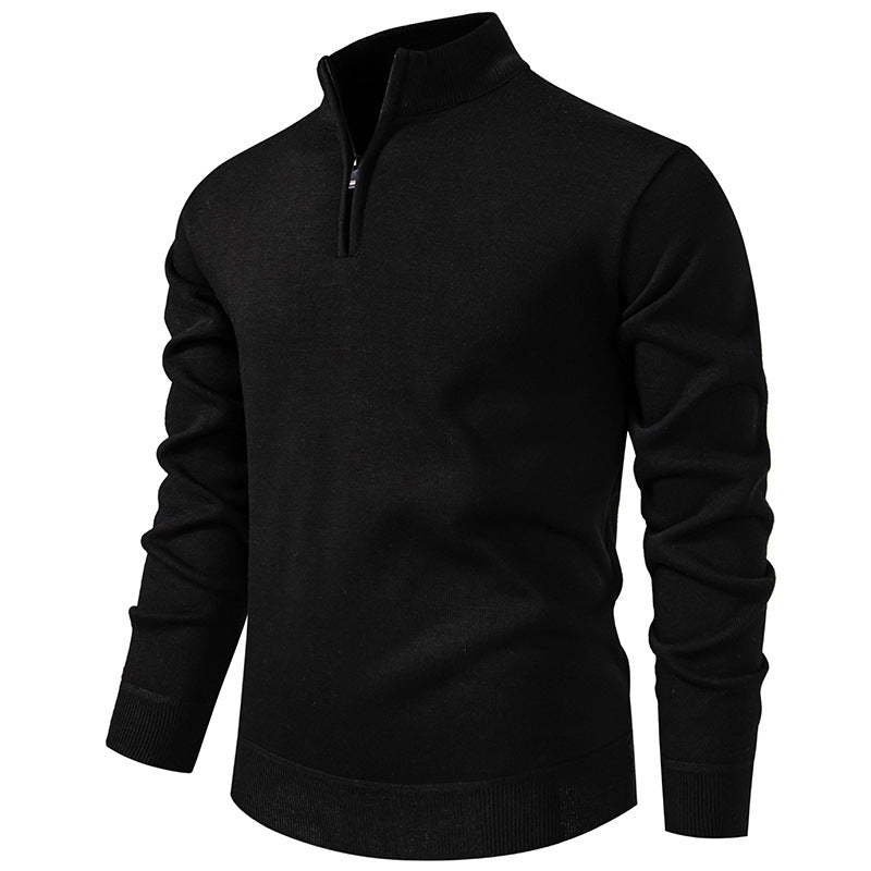 Herren-Strickjacke im Slim Fit mit langem Arm