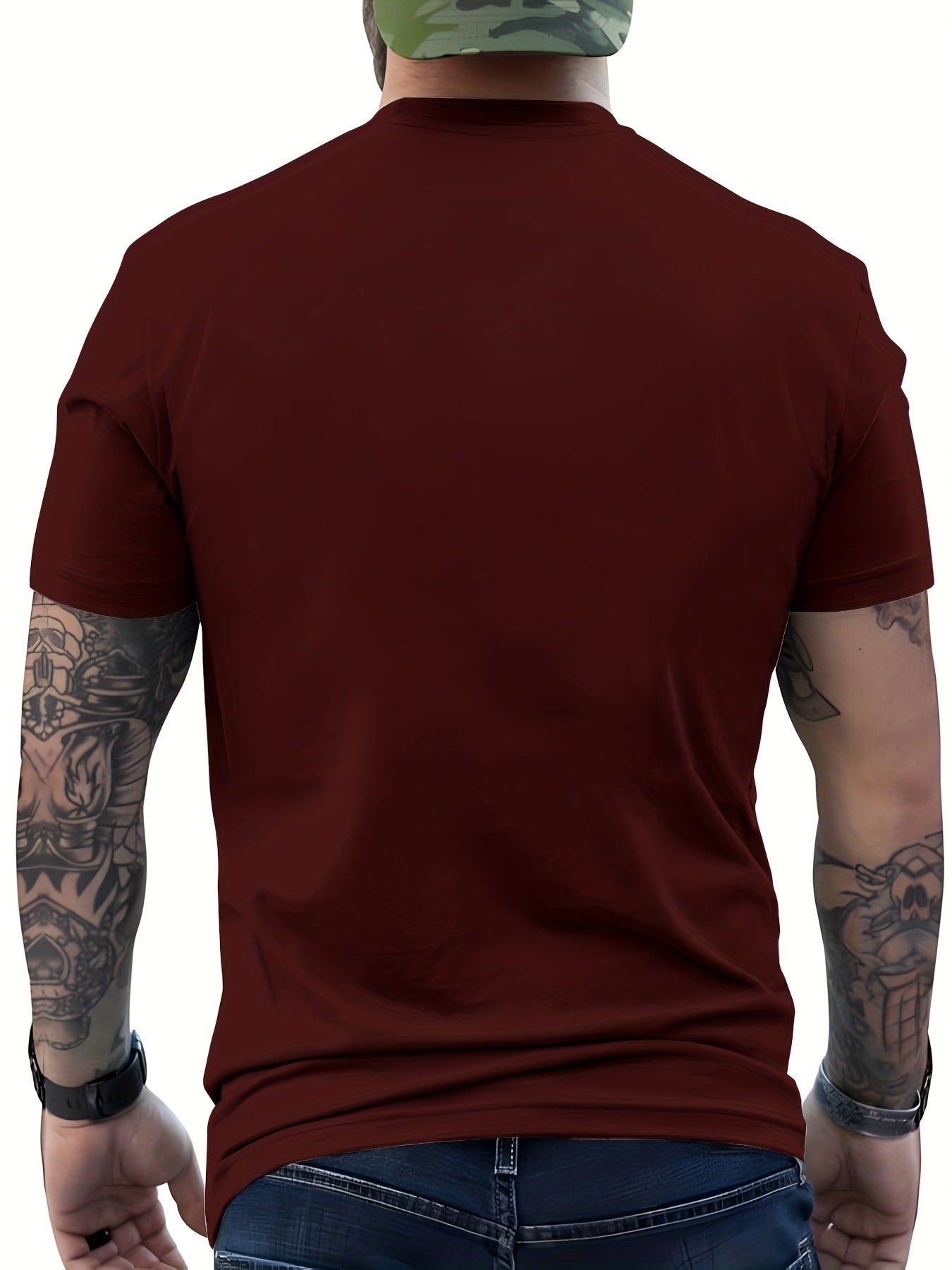 Herren T-Shirt – Casual & Loose Fit