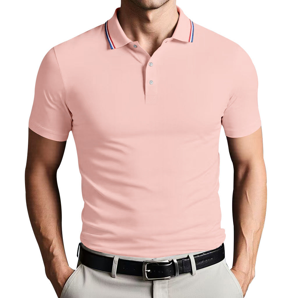Herren Sport T-Shirt – Asymmetrisches Slim-Fit Shirt in vielen Farben