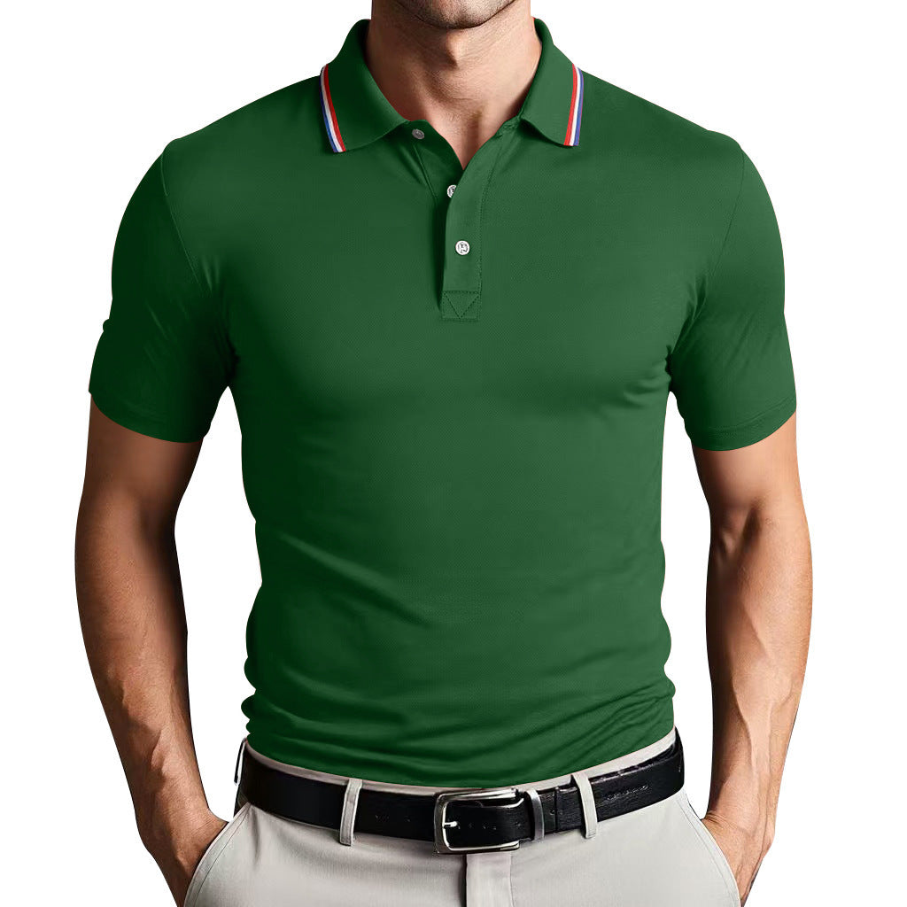 Herren Sport T-Shirt – Asymmetrisches Slim-Fit Shirt in vielen Farben