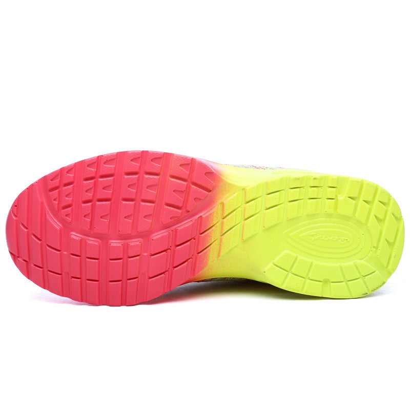 Neue Sportschuhe, lässige, atmungsaktive Mesh-Fitnessschuhe für Damen