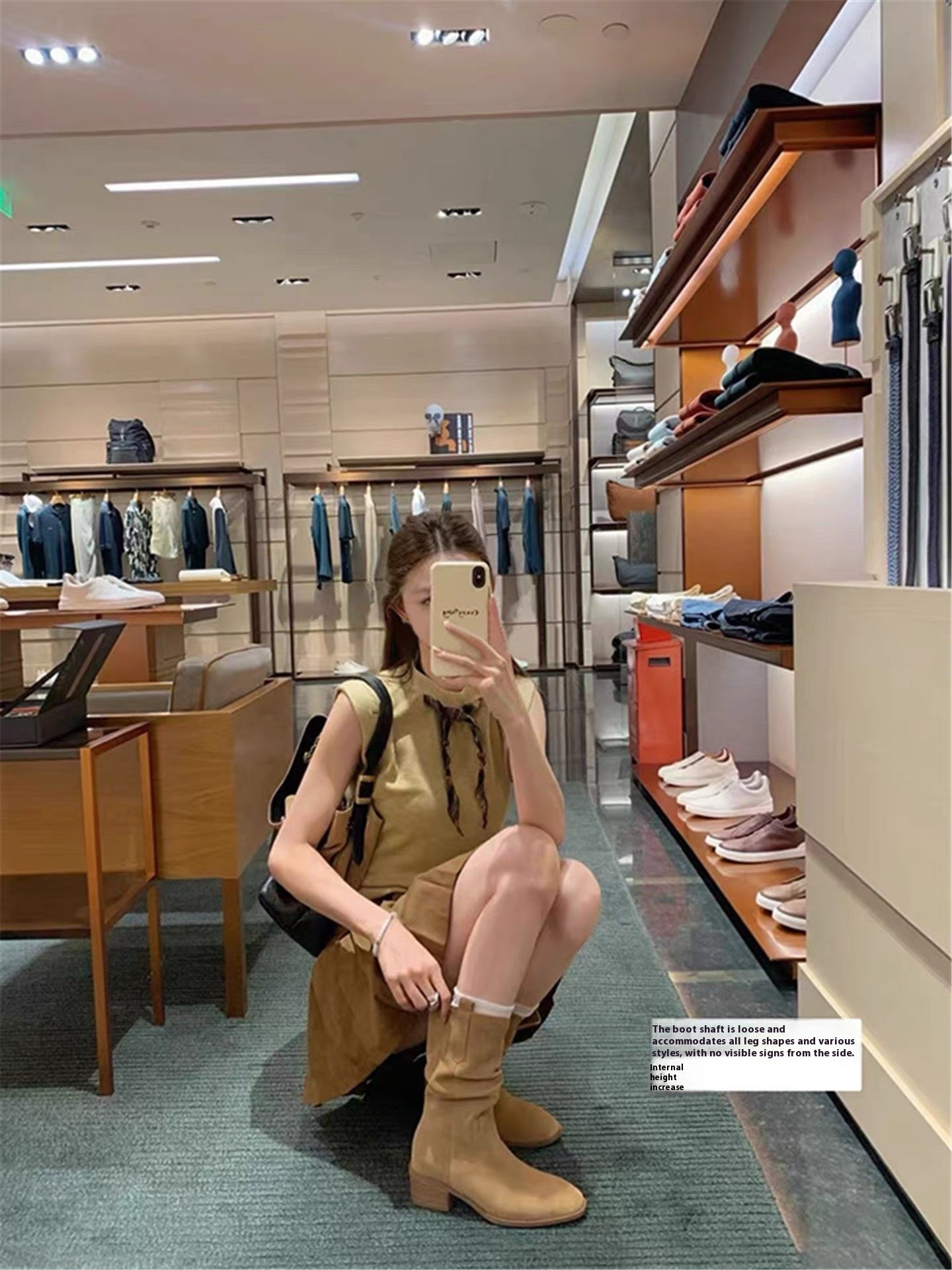 Leder Martin Boots für Herren