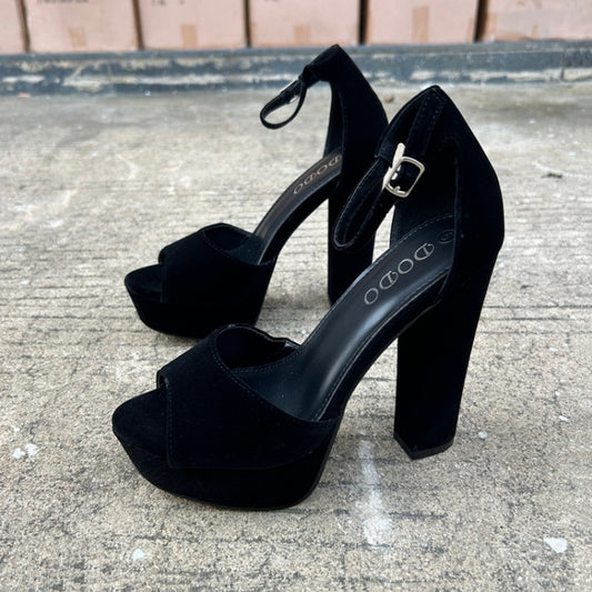 Damen Sandalen – 13 cm High Heel, Chunky Plattform