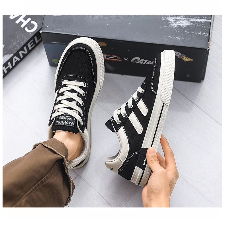 Männer Canvas-Sneaker – Leicht, Atmungsaktiv & Casual