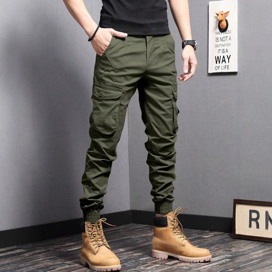 American-Retro-Hose aus Polyester im Straight Fit