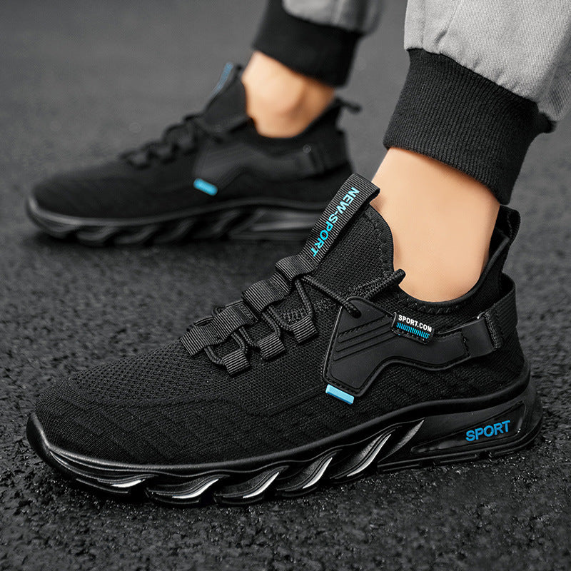 Atmungsaktive, gewebte Mesh-Schuhe, Sport- und Freizeitschuhe, geruchshemmende, dünne Mesh-Schuhe