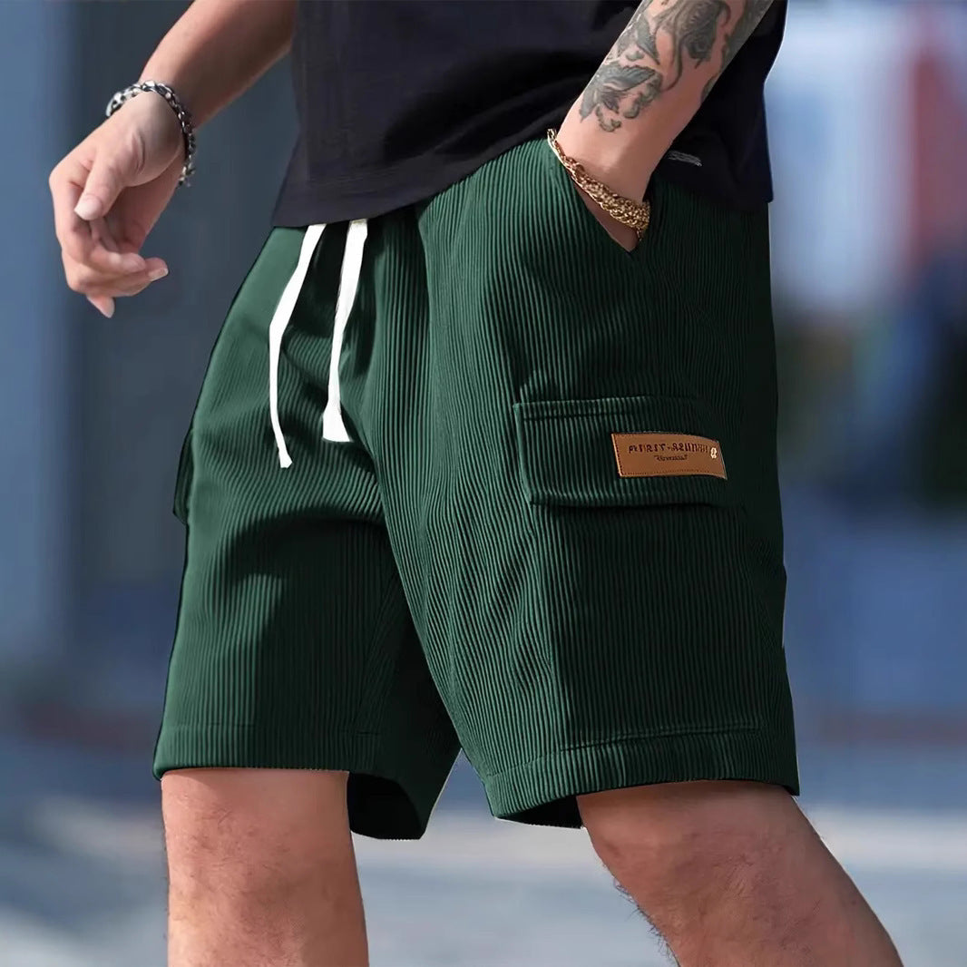 Locker geschnittene Street-Shorts aus Baumwollmix für Herren