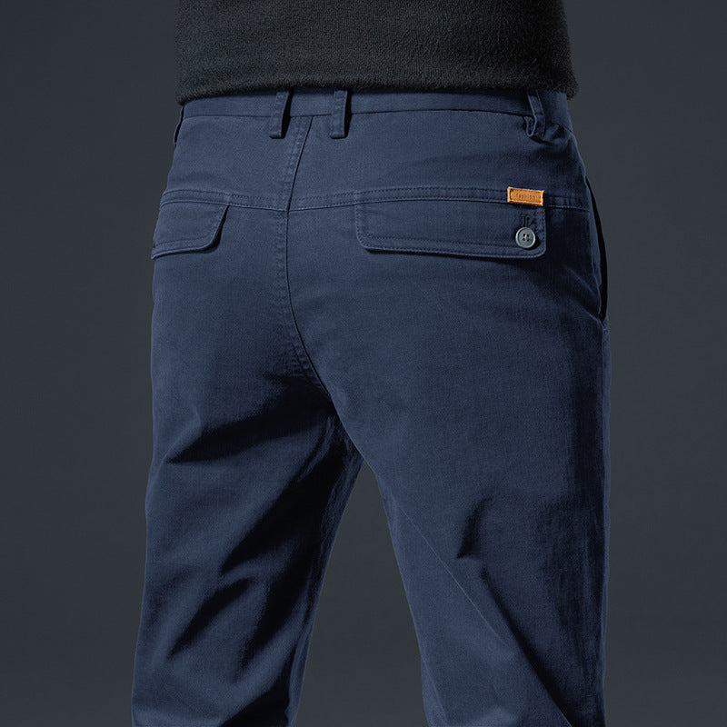 Herren Casual Stretch Pants – Gerader Schnitt