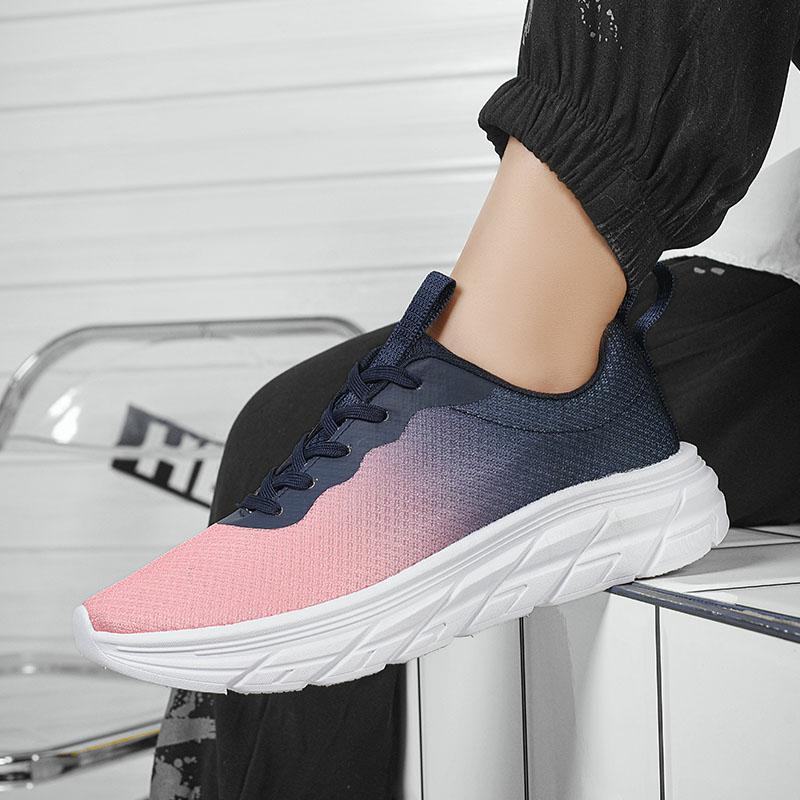 Luftige Herren Sportsneaker – Mesh & Komfort-Plateausohle