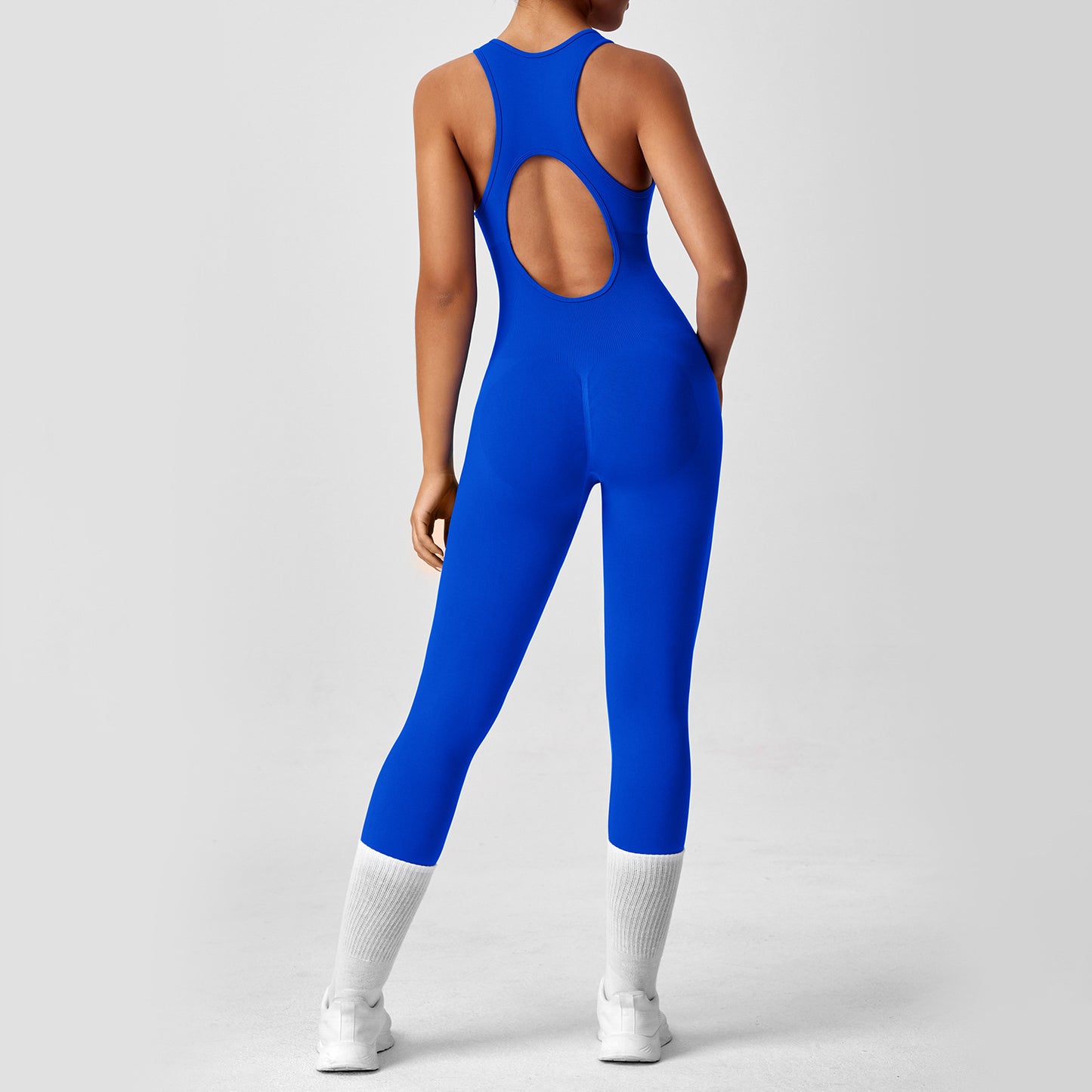 Damen Sport-Jumpsuit aus Nylon mit Super-Stretch (S–L)