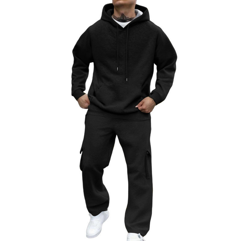 Neuer modischer Kapuzenpullover-Anzug für Herren – Herbst und Winter