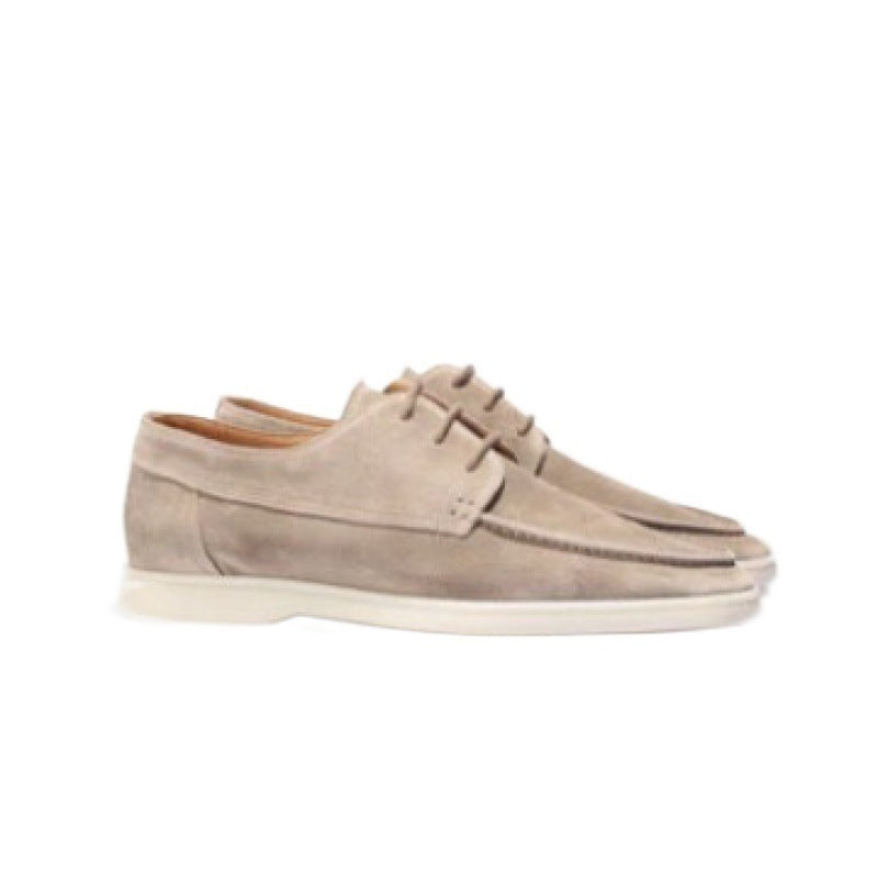 Sommerliche Herren-Schnürschuhe im europäischen und britischen Stil, Übergrößen, Freizeitschuhe für den internationalen Markt