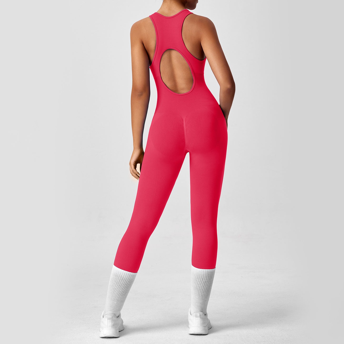 Damen Sport-Jumpsuit aus Nylon mit Super-Stretch (S–L)