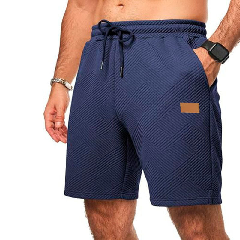 Schlichte Sommer-Shorts in Leinenoptik für Herren