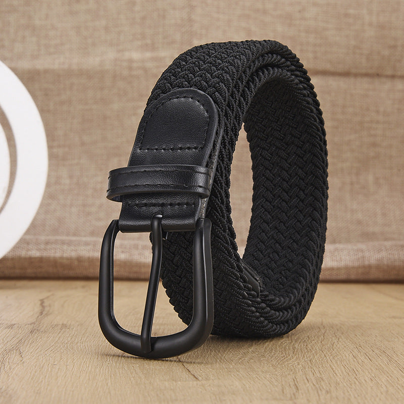 Elastischer Unisex Flechtgürtel – Stretch & Lochfrei