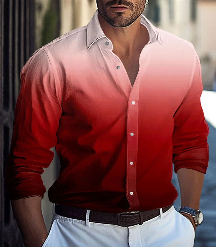 Herren T-Shirt aus Baumwolle – Unifarbenes Freizeitshirt für junge Männer