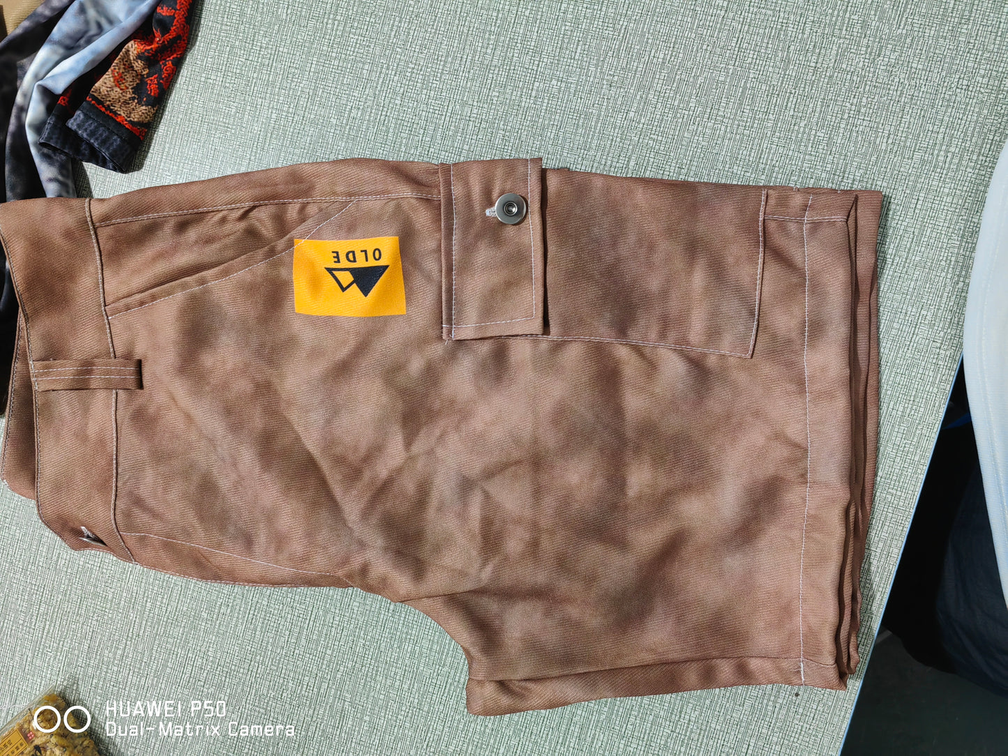 Herren-Sportshorts mit geradem Schnitt aus Polyester