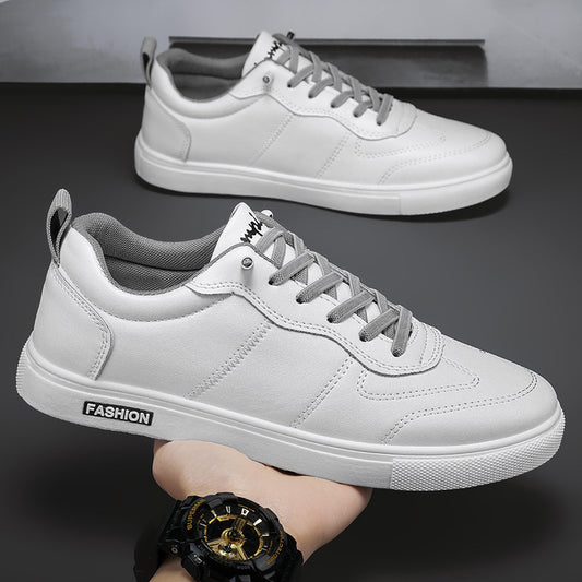 Herren Freizeitschuhe mit Quasten in Grau oder Weiß