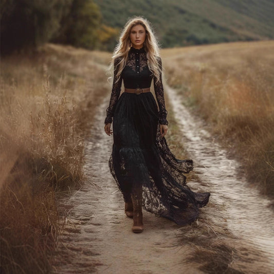 Modisches Damenkleid im französischen Look – Casual & komfortabel