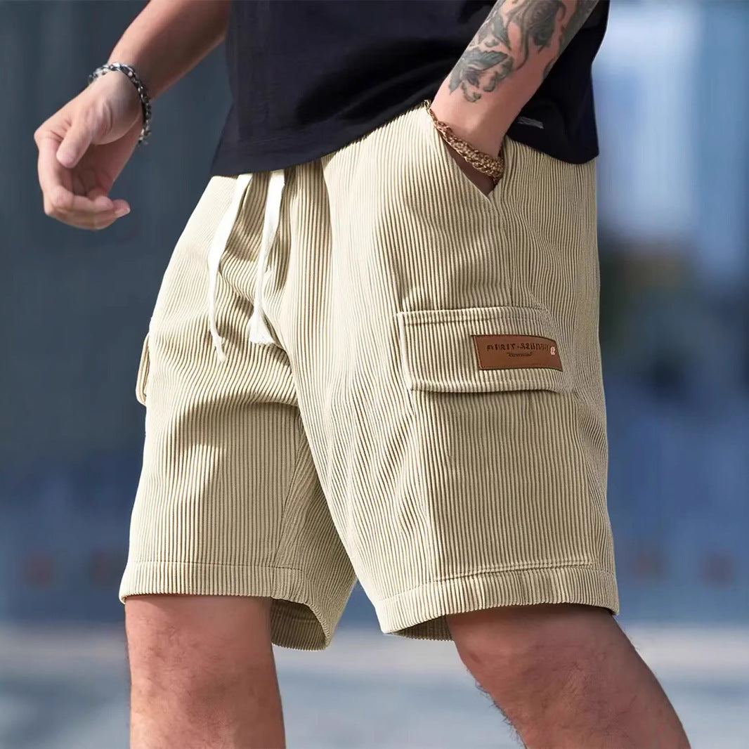 Locker geschnittene Street-Shorts aus Baumwollmix für Herren
