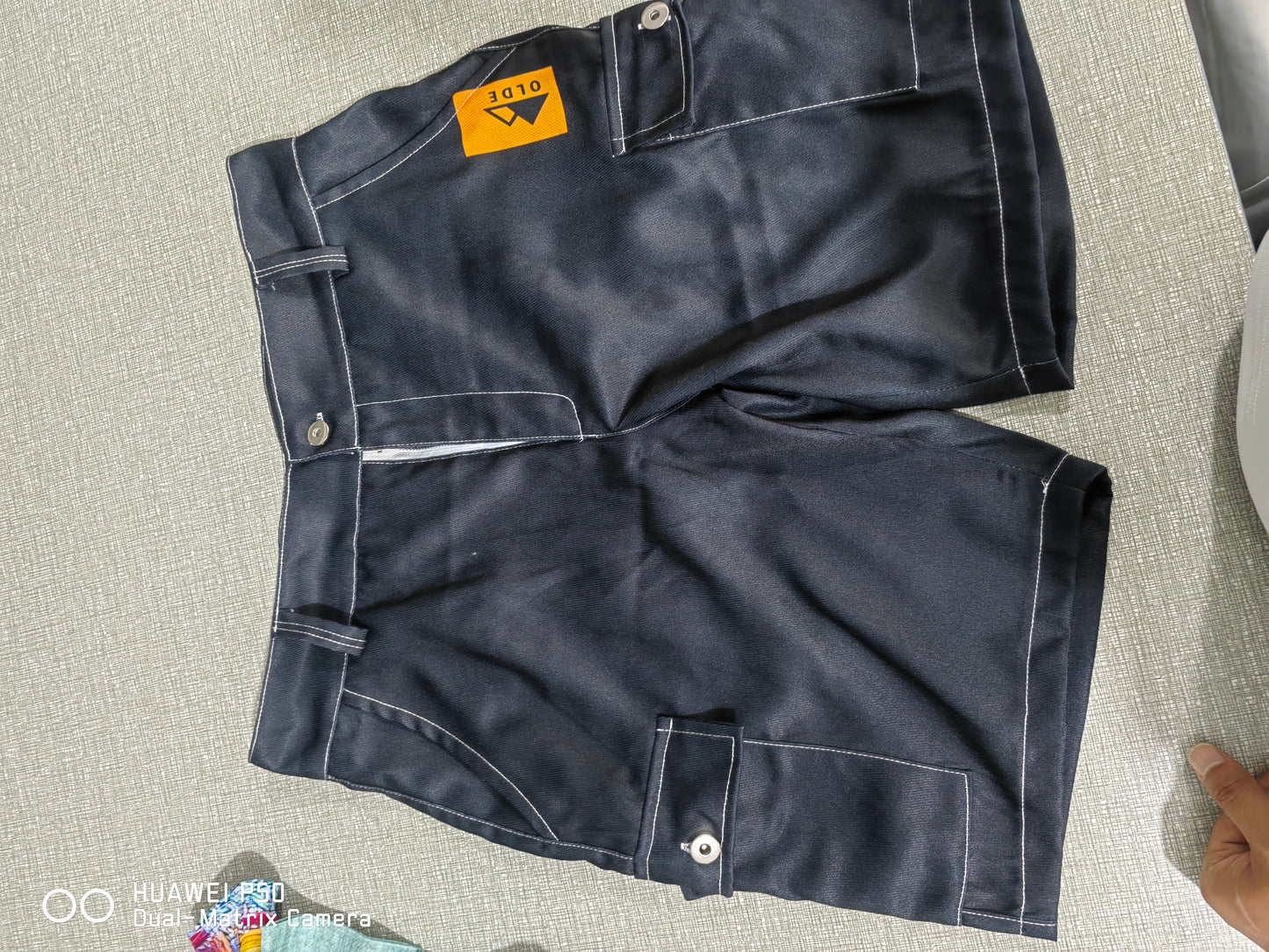 Herren-Sportshorts mit geradem Schnitt aus Polyester