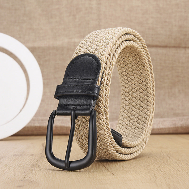 Elastischer Unisex Flechtgürtel – Stretch & Lochfrei
