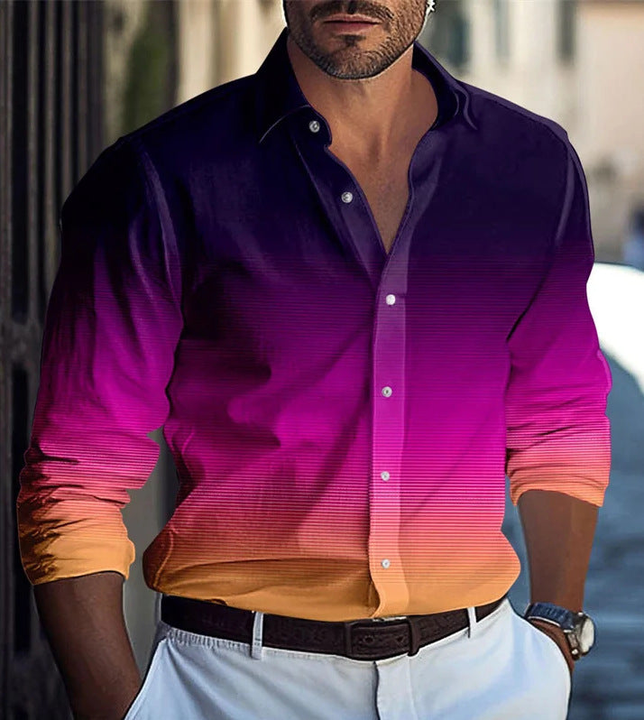 Herren T-Shirt aus Baumwolle – Unifarbenes Freizeitshirt für junge Männer