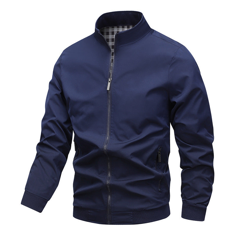 Lässige, vielseitige Baseballkragenjacke für Herren