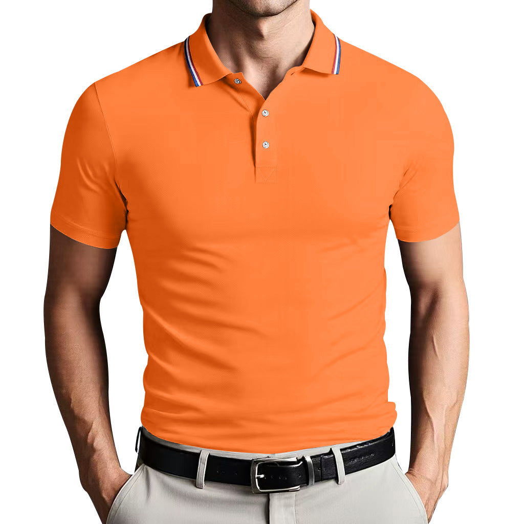 Herren Sport T-Shirt – Asymmetrisches Slim-Fit Shirt in vielen Farben