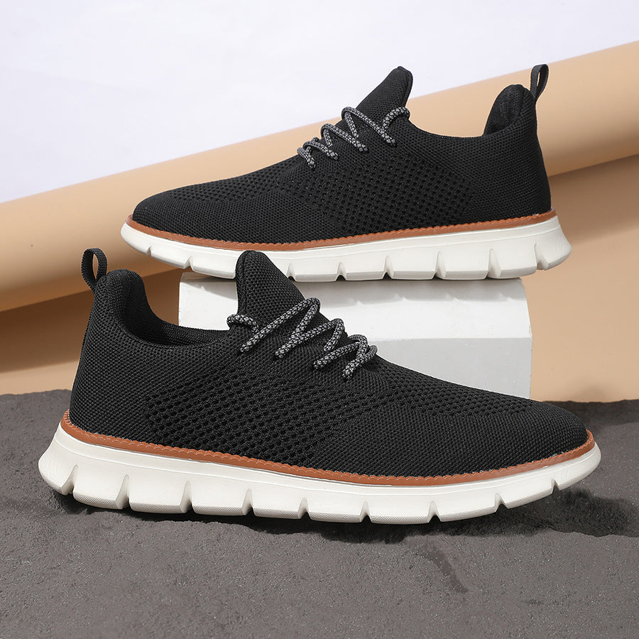 Moderne Herren Flywoven-Sneaker – Atmungsaktiv & Leicht