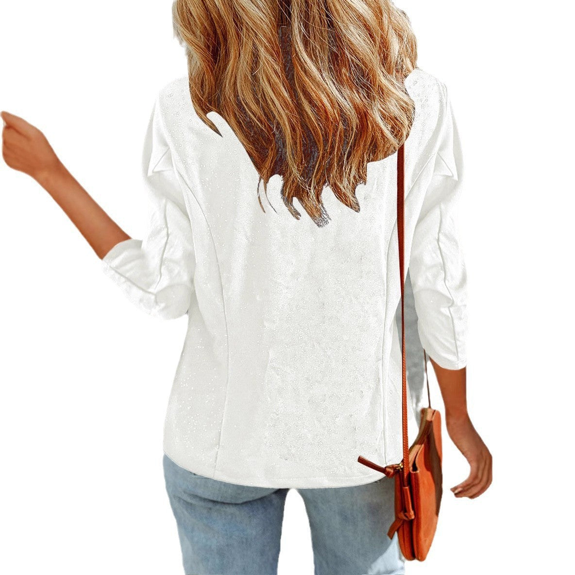 Eng anliegender und figurbetonter Cardigan, elegante Anzugjacke