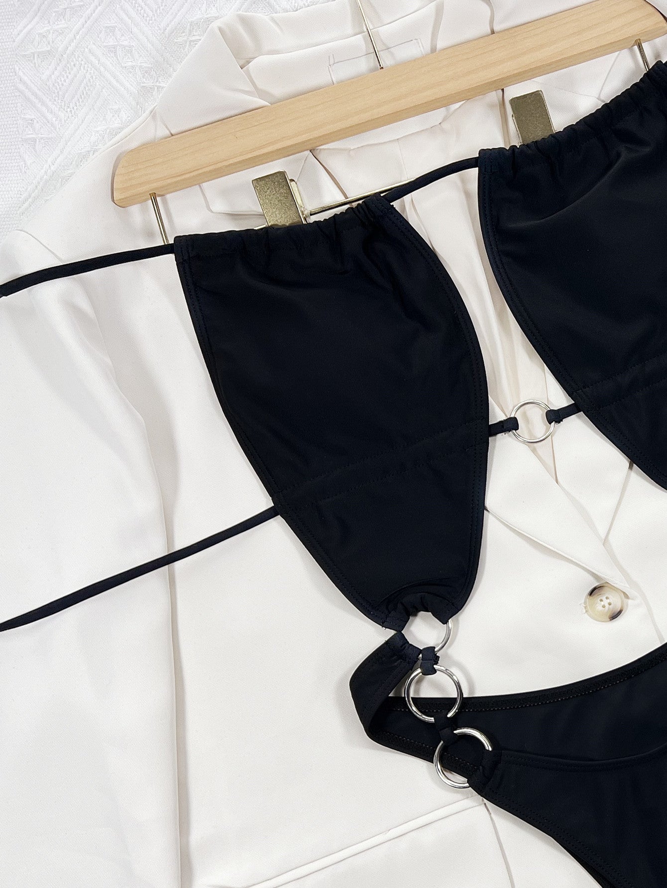 Steel Ring Damen-Einteiler-Badeanzug