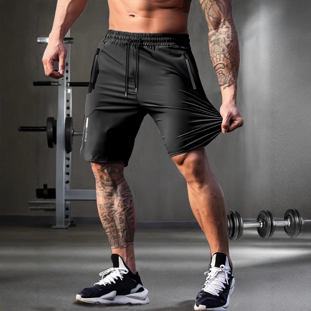 Leichte Bodybuilding-Trainingshose, schnelltrocknende Boxershorts