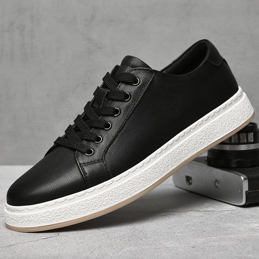 Herren Leder Sneaker – Business-Look