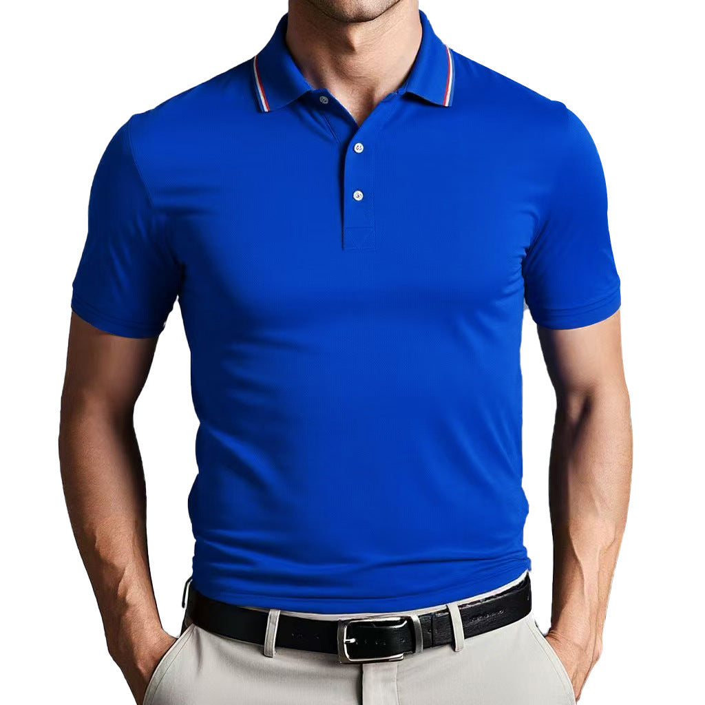 Herren Sport T-Shirt – Asymmetrisches Slim-Fit Shirt in vielen Farben