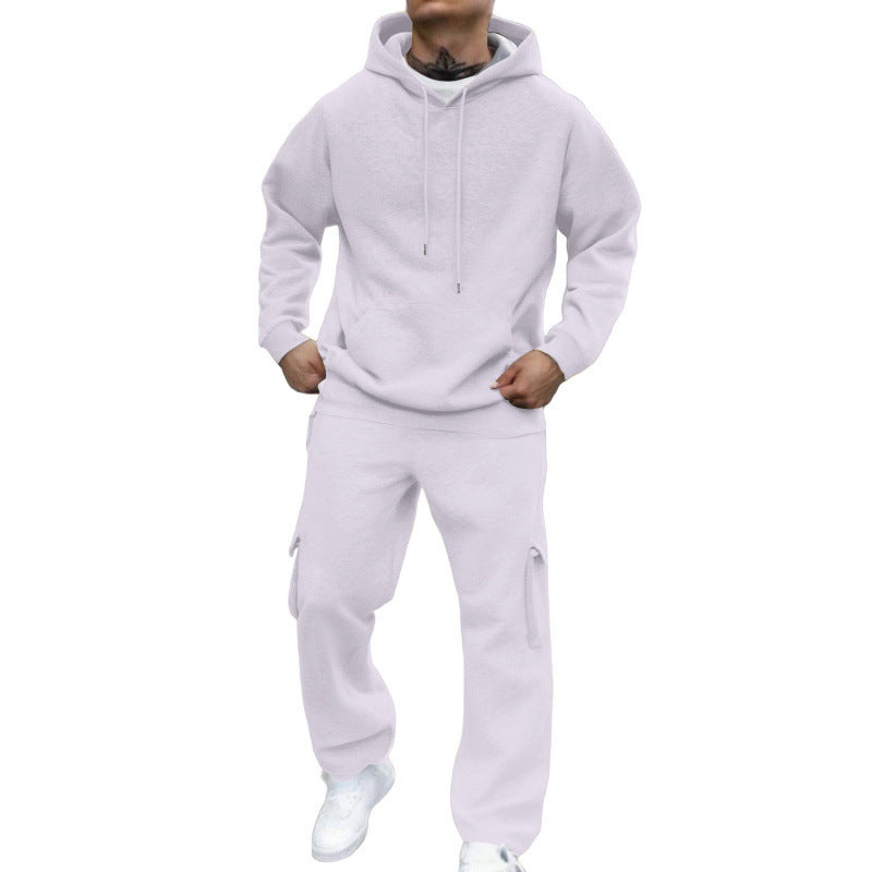Neuer modischer Kapuzenpullover-Anzug für Herren – Herbst und Winter